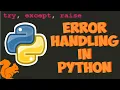 Python Error Handling Tutorial Python for beginners ChipTalksComputers