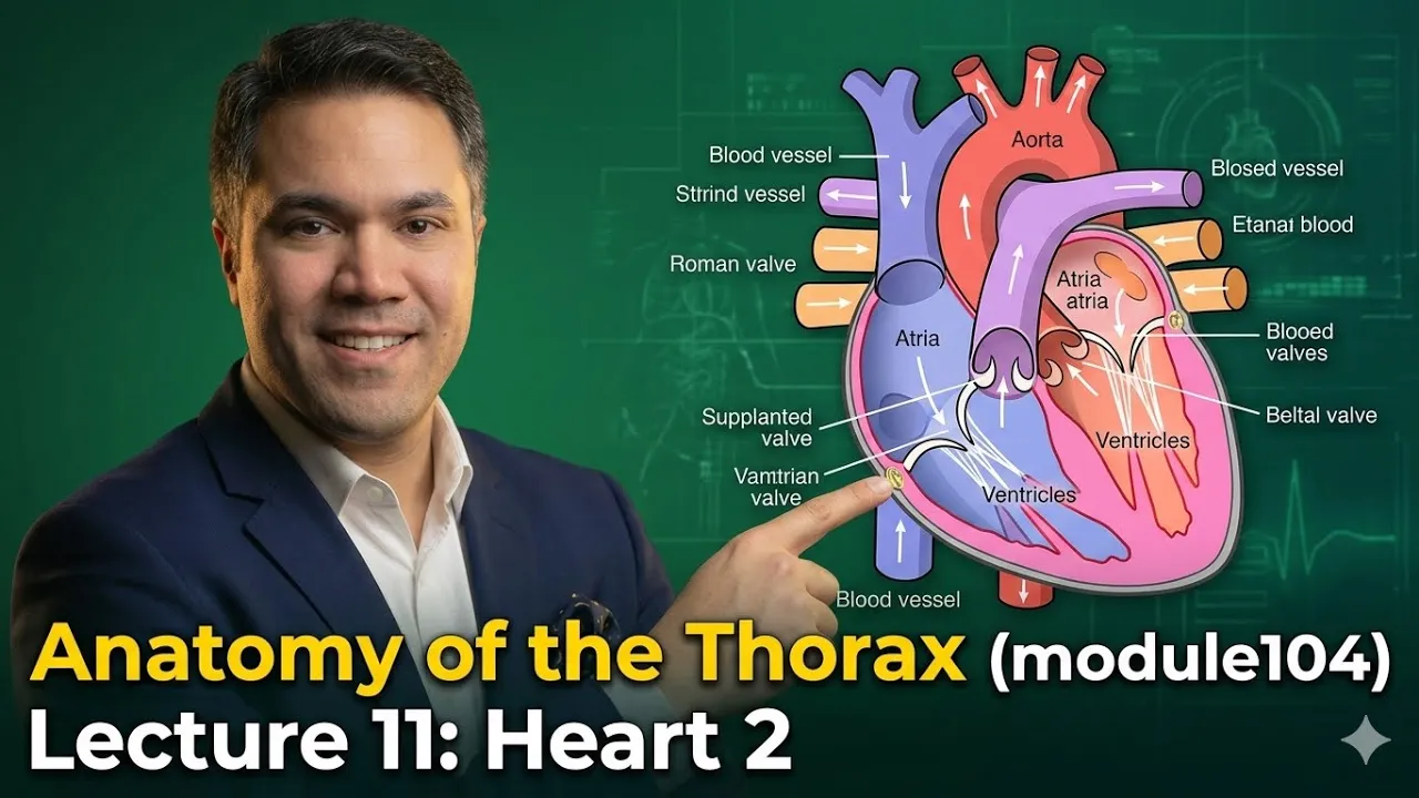 Anatomy of the Thorax (module104) lecture 11 Heart 2