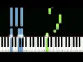 Becky Hill, Galantis – Run  (Piano Tutorial)