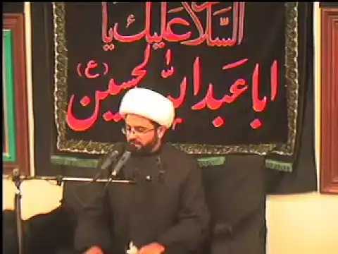 إلامام الحسين يلعب مع الامام الحسن عليهم السلام