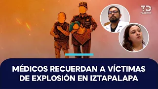Médicos relatan cómo atendieron a Alicia y su nieta de 2 años tras explosión en Iztapalapa