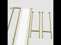 SONGXIN Assembly Instructions Tourial for 40 47 Inch Narrow Console Sofa Table Gold
