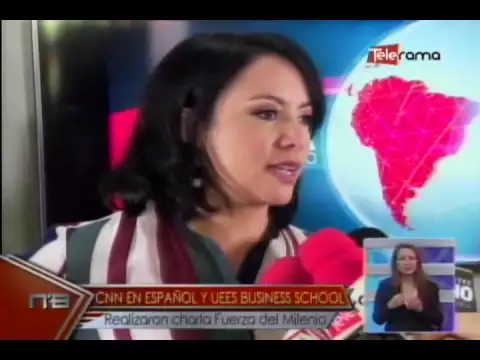 CNN en Español y UEES Business School realizaron charla Fuera del Milenio