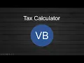 Visual Basic - Tax Calculator