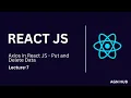Axios in React JS PUT DELETE Data Like a Pro Lecture 7