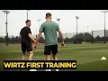 Download Lagu Florian Wirtz toont zijn kwaliteiten tijdens de eerste training als Liverpool-speler | Liverpool ...