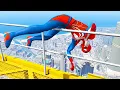Lagu SPIDERMAN CRAZY JUMPS/FALLS #26 (GTA 5 Spider-Man Fails)