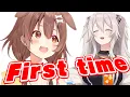 Download Lagu Inugami Korone first time talking to Shishiro Botan【Hololive/ENG SUB】