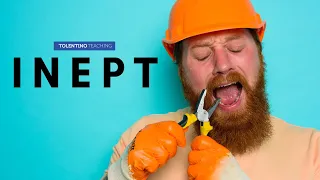 Word of the Day Inept