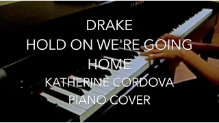 Download Drake - Hold On We're Going Home (HQ piano cover) MP3