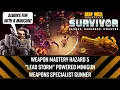 Weapon Mastery Haz 5 Lead Storm Powered Minigun Redux Weapons Specialist Gunner - DRG Survivor