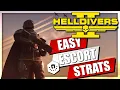 How to EASILY Complete Escort Missions Helldivers