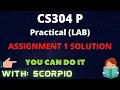 CS304P Assignment No 1 Fall 2021 100 Correct Learning With Scorpio