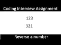 IQ 52 Reversing a Number