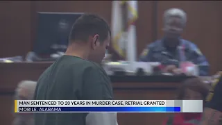 Convicted murderer sentenced but will receive new trial