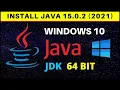 How to Install Java JDK 15 0 2 on Windows 10 64 Bit Correctly 2021