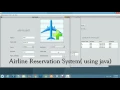 Airline Reservation System using java CTmasterminds in