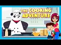 Download Lagu THE COOKING ADVENTURE : TIA \u0026 TOFU | ENGLISH KIDS STORY | KIDS LEARNING VIDEO