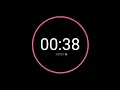38 Second Countdown Timer iPhone Timer Style