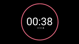 38 Second Countdown Timer iPhone Timer Style