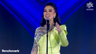 مي فاروق  الاطلال من حفل موسم جدة      دندنها