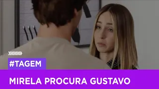 Mirela desiste de se reaproximar de Erick e procura Gustavo | TAGEM