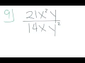 11-1 Simplifying Rational Expressions