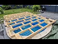 DIY Sliding Pool Deck - Begehbare Poolabdeckung