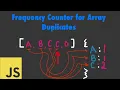 JS Interview Q Array Duplicates Frequency Counter Pattern