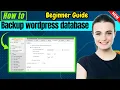 How to backup wordpress database 2026 Full Guide