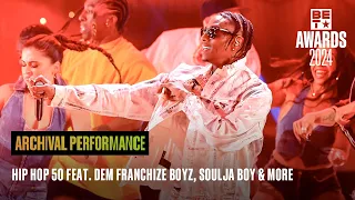 69 boyz dem franchize boyz soulja boy u0026 more pop off for this medley of hits bet awards 24