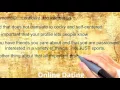 Online Dating - The Ultimate Guide To Online Dating