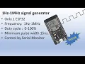 Download Lagu ESP32 1Hz-1MHz adjustable PWM signal generator