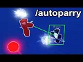 I Secretly Used AUTOPARRY To TROLL A Blade Ball Tournament