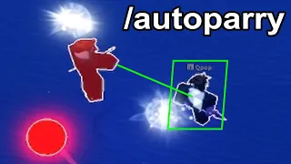 I Secretly Used AUTOPARRY To TROLL A Blade Ball Tournament