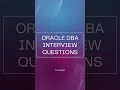 What is Cache Buffer chain Wait event Oracle DBA Performance Interview questions