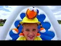 Vlad and Mommy take a rest at the sea and other funny videos collection
