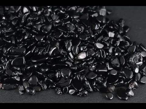 黒水晶(モリオン)さざれ石 詰め合わせ100g｜天然石 通販 キラリ石