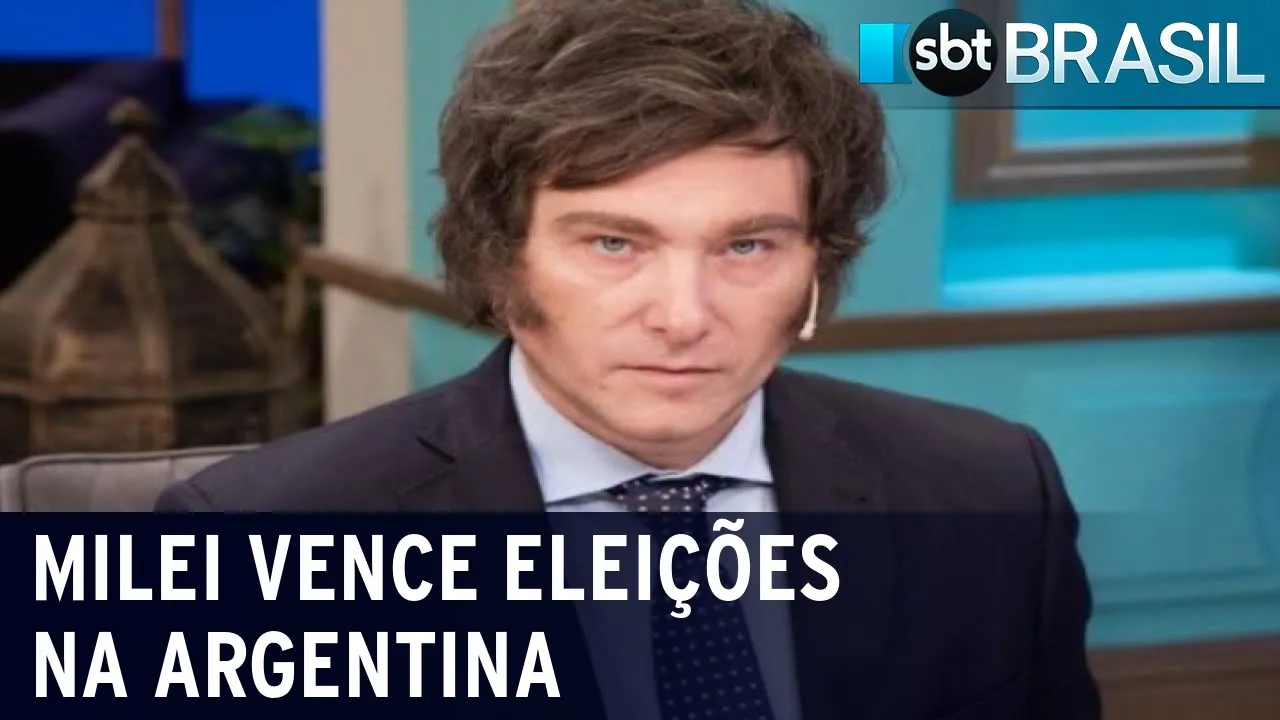 O ultraliberal Javier Milei é o mais novo presidente da Argentina | SBT Brasil (20/11/23)