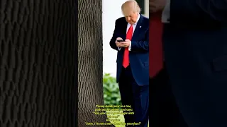 Trump Vs Siri The Tree Angle Fail Aizerak10m Trump 