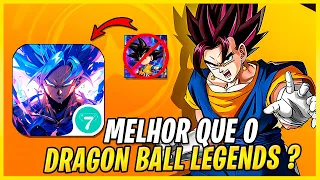 ACHEI um JOGO INCRÍVEL e DESCONHECIDO de DRAGON BALL MOBILE !! DRAGON BALL ADVENTURE