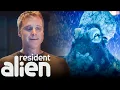 Harry Disagrees With the Stolen Octopus About Max s Survival Resident Alien S2 E2 SYFY