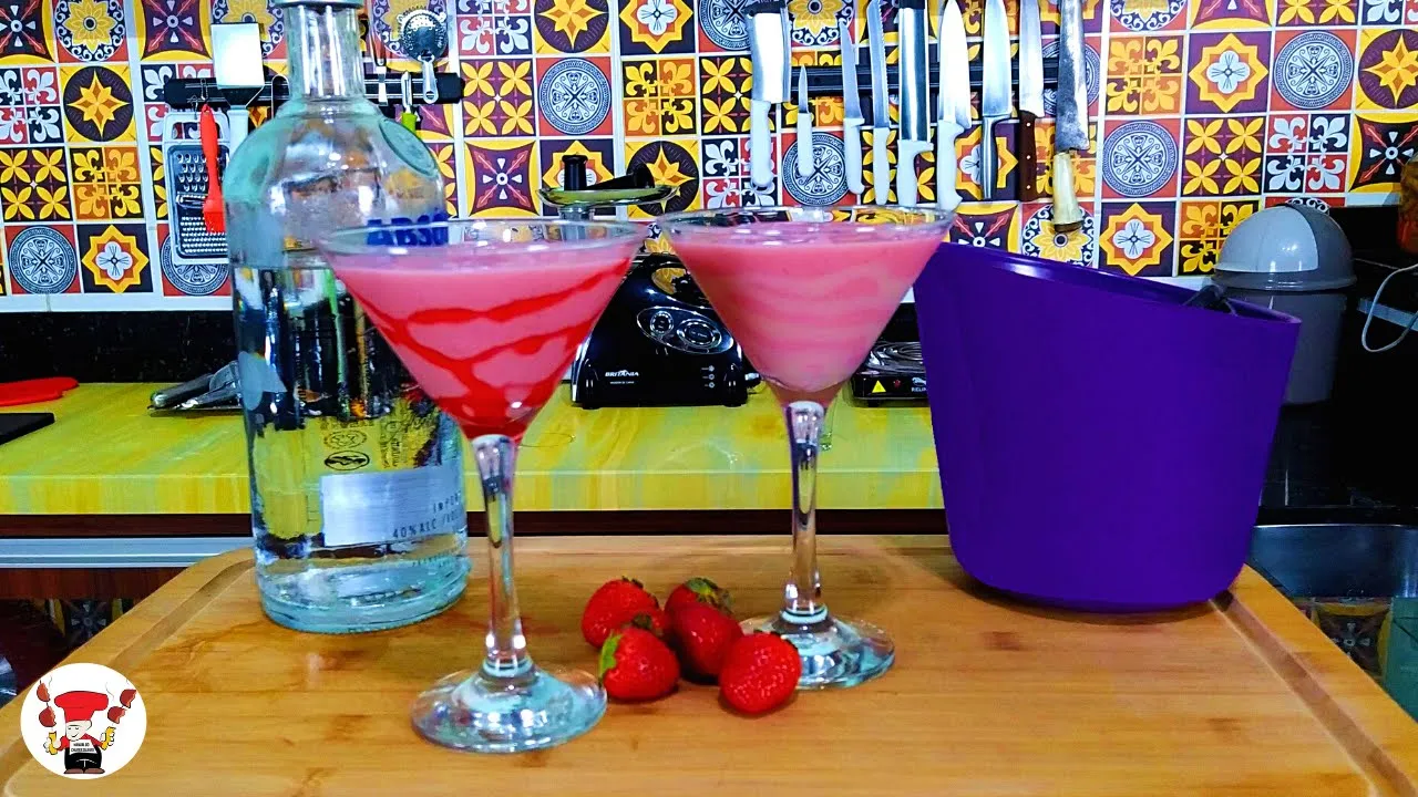 Receita De Coquetel De Morango Com Leite Condensado