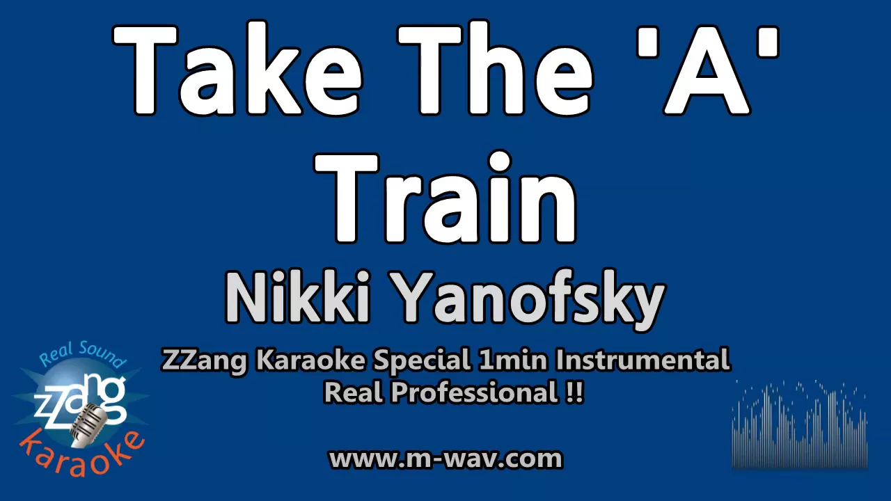 Nikki Yanofsky-Take The 'A' Train (French Net TV 2010 LIVE)(1 Minute Instrumental) [ZZang KARAOKE]