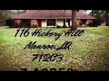 Homes for Sale in Monroe LA 71203 - 116 Hickory Hill Dr 199 000