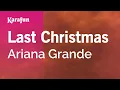Download Lagu Last Christmas - Ariana Grande | Karaoke Version | KaraFun