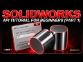 SOLIDWORKS API Tutorial for Beginners Introduction Macro Recorder Part 1