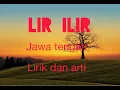 Lagu Lir ilir lir ilir~~lirik dan arti lagu daerah jawa tengah  #lagudaerah #lagudaerahlirikdanarti