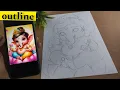 Lord Ganesha Drawing Outline How To Draw Ganpati Ganesh Chaturthi Drawing Step By Step Tutorial