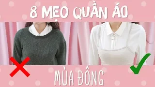 Download 8 MẸO QUẦN ÁO MÙA ĐÔNG AI CŨNG CẦN BIẾT | Clothing Hacks | PhuongHa MP3